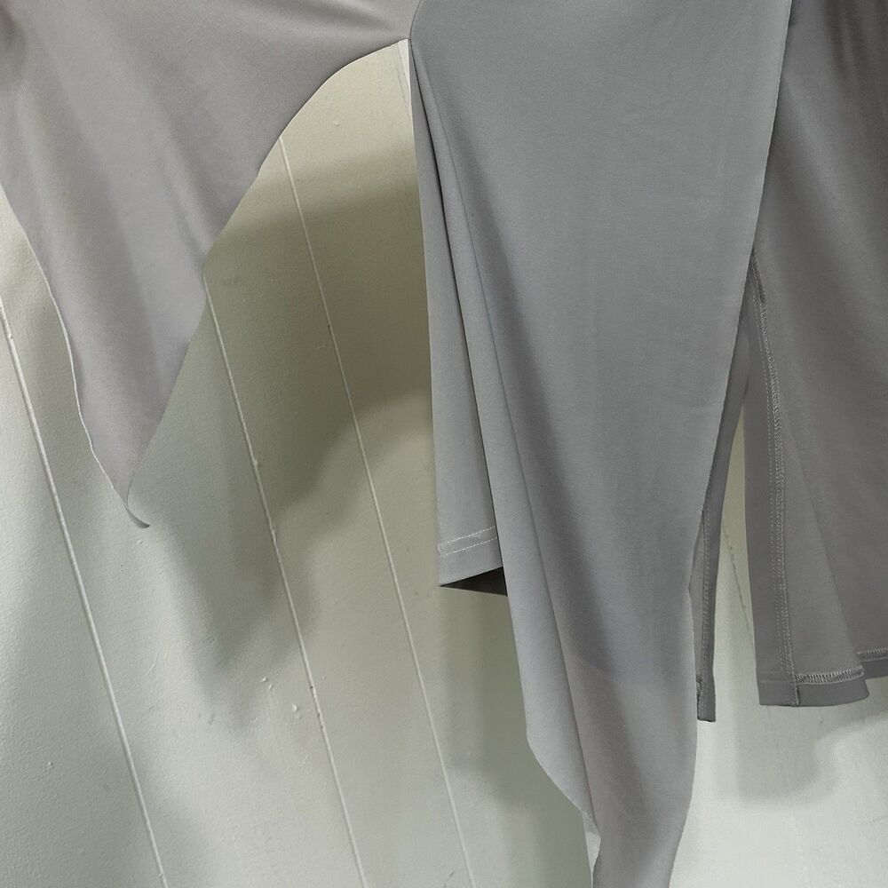 Sympli Canada Oatmeal Stretch Jersey Cardigan Size 10 Open Front Soft Comfy - Picture 8 of 15